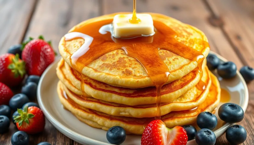 Fluffy Cornmeal Pancakes Fluffy Cornmeal Pancakes