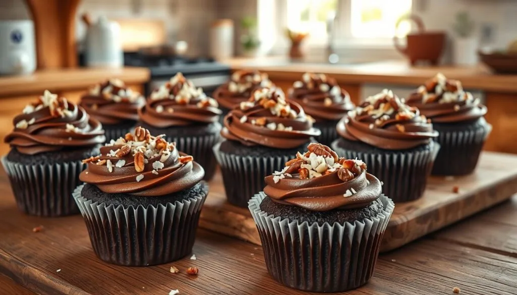 German Chocolate Cupcakes German Chocolate Cupcakes