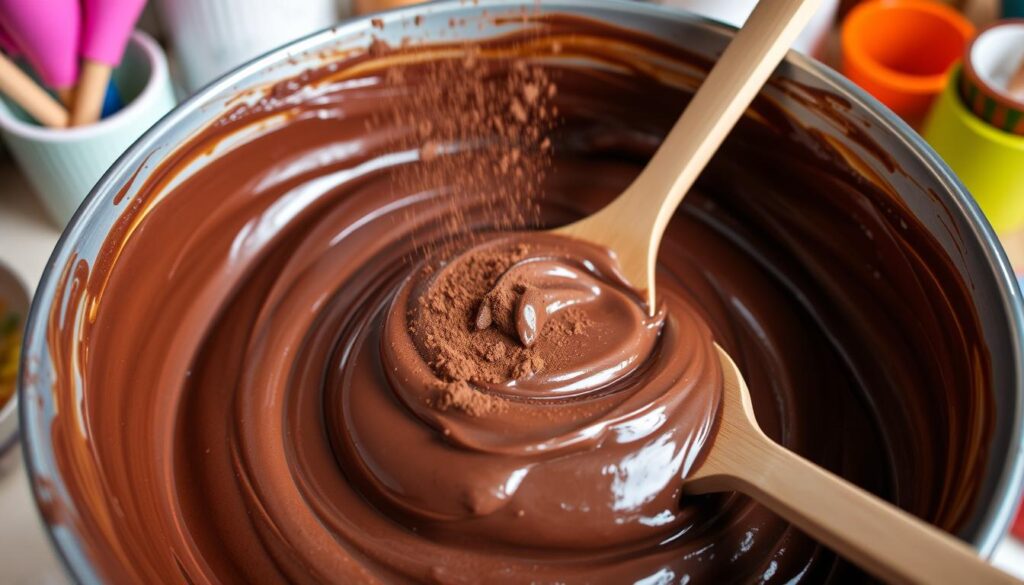 chocolate cupcake batter chocolate cupcake batter