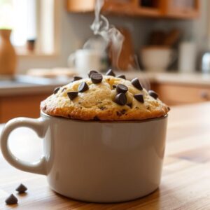 chocolate chip mug cake