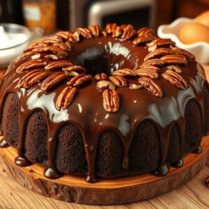 german chocolate pecan pound cake