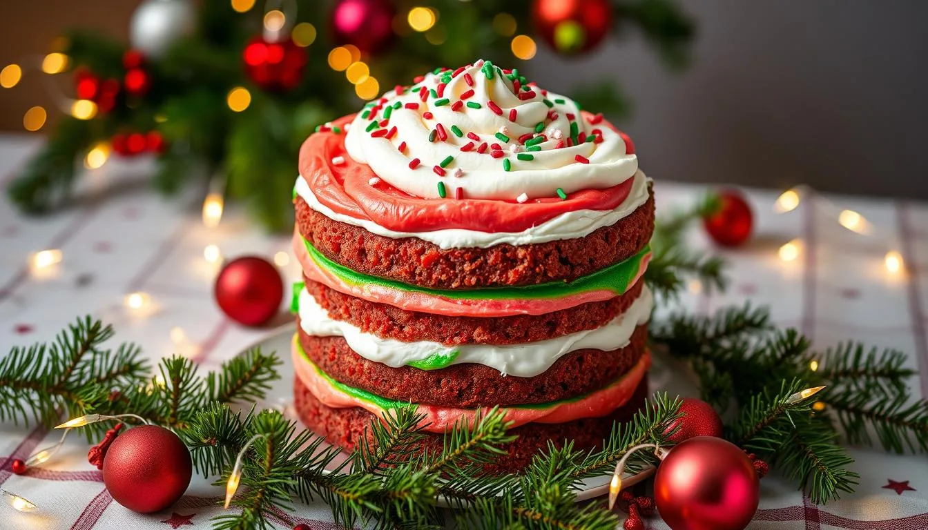 christmas poke cake