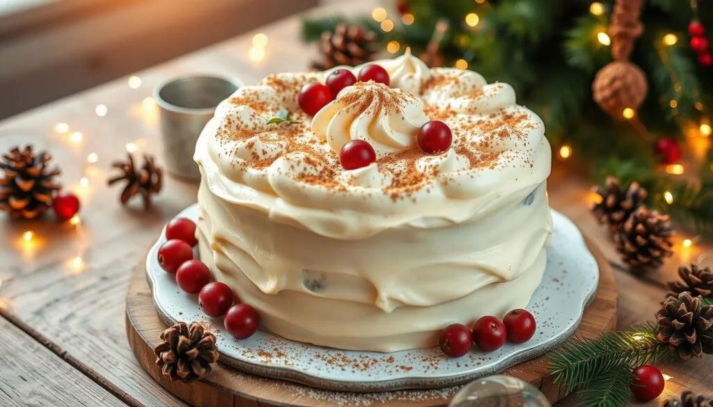 eggnog cake decoration eggnog cake decoration