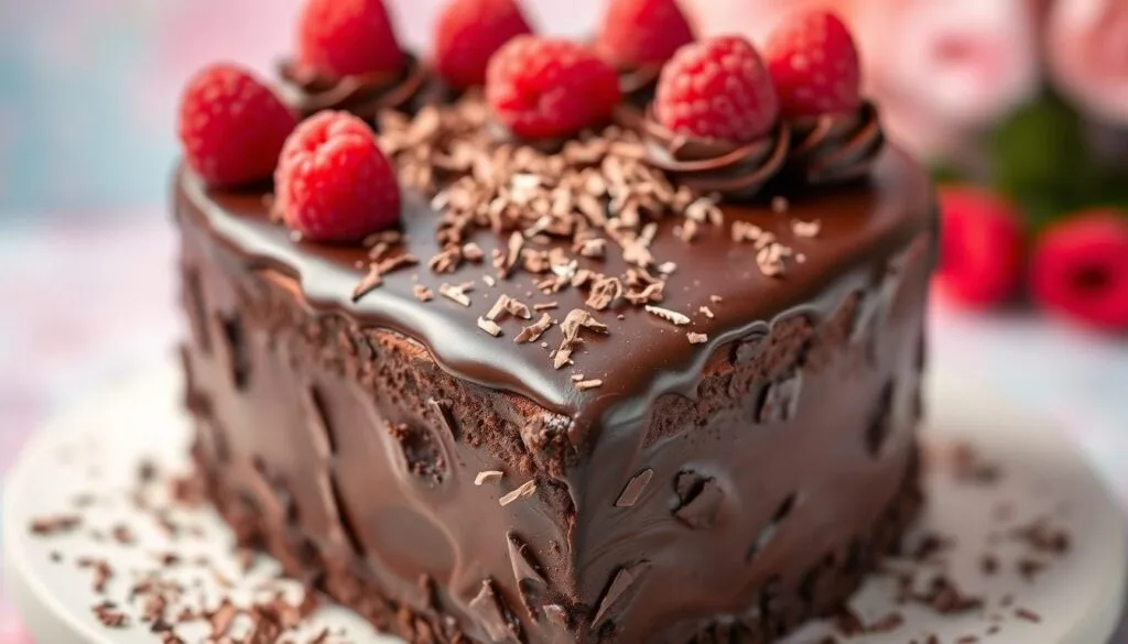 Chocolate Ganache Heart Cake Filling Chocolate Ganache Heart Cake Filling