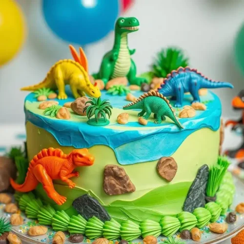 dinosaur cake