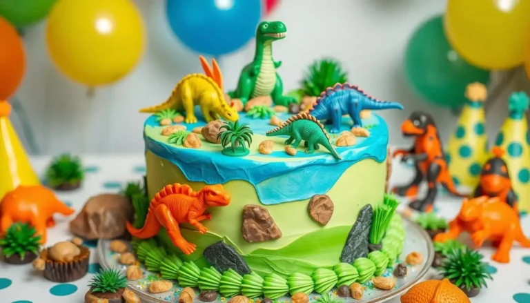 dinosaur cake