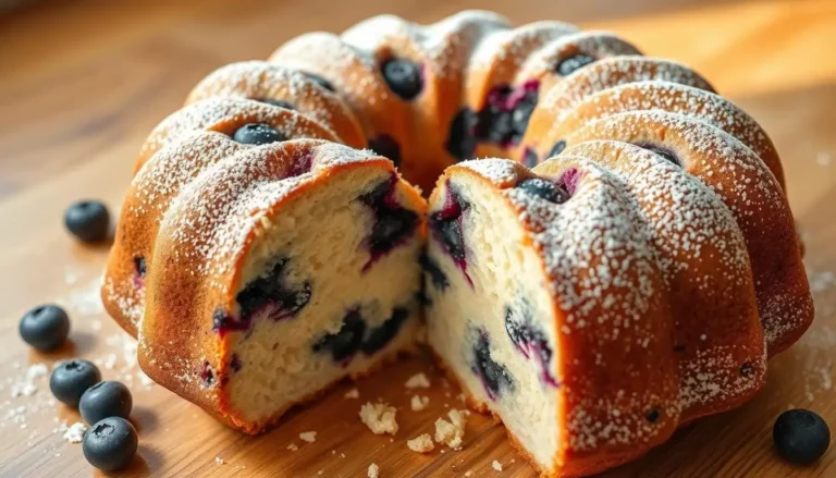 blueberry bundt cake