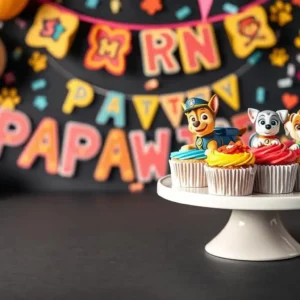 paw patrol cupcakes