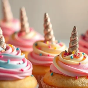 unicorn cupcakes