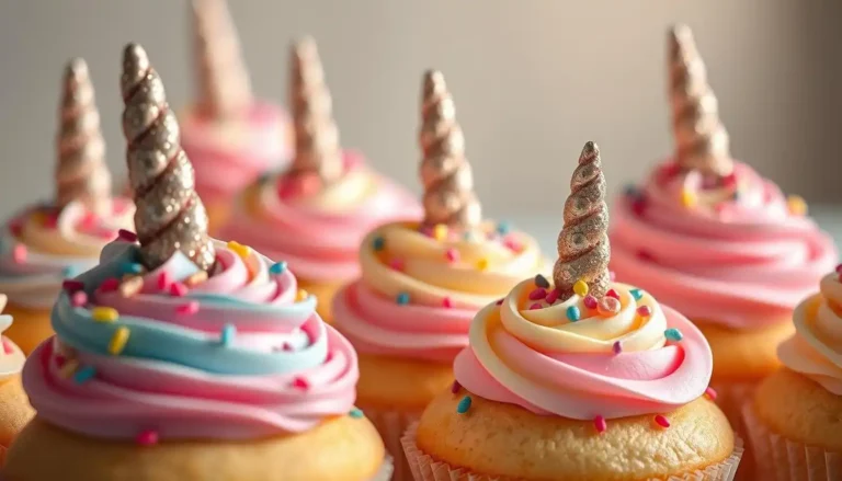 unicorn cupcakes