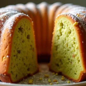 Pistachio Bundt Cake