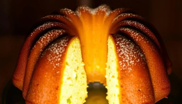 pistachio bundt cake