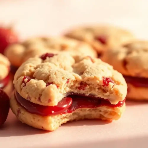 strawberry cheesecake cookies