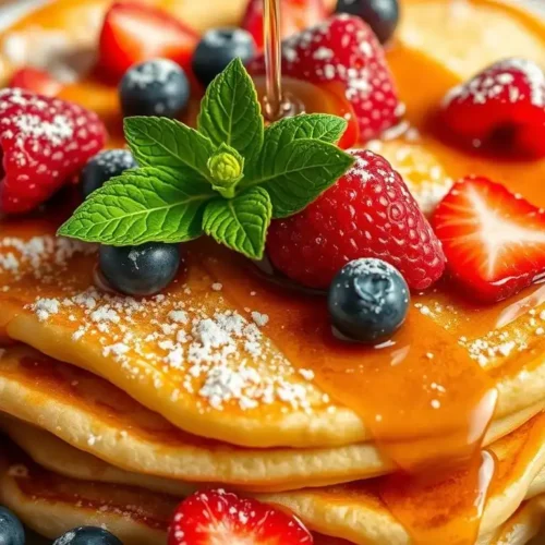 scrambled pancakes