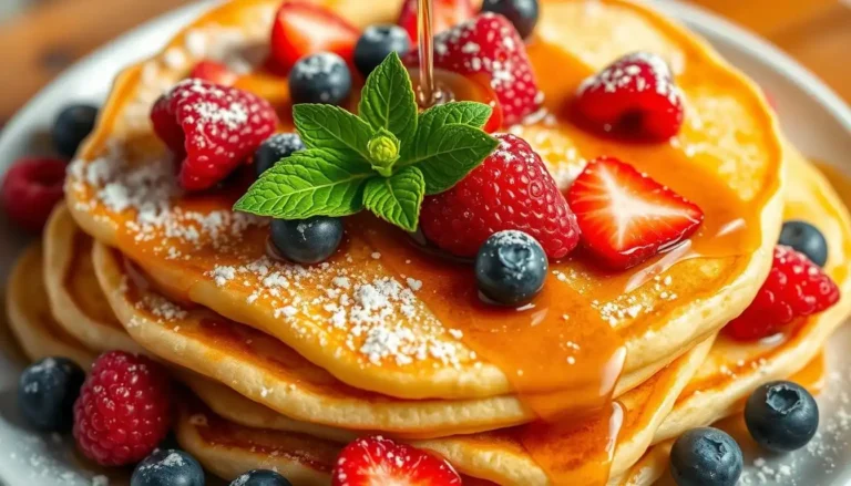 scrambled pancakes
