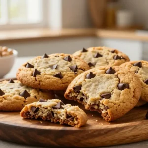 Chickpea Chocolate Chip Cookies